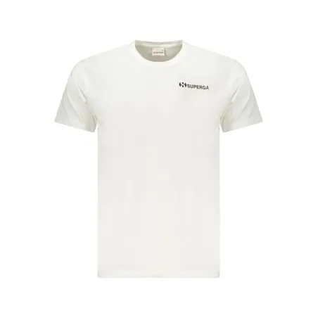 T-shirt blanc à manches courtes Superga pour homme - SUPERGA