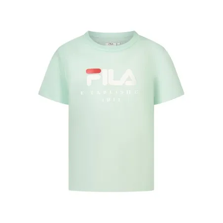 T-shirt à manches courtes FILA pour filles, vert - FILA