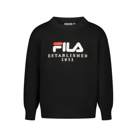 SWEAT-SHIRT FERMÉ NOIR FILA POUR ENFANTS - FILA