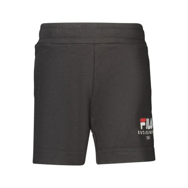 SHORT FILA NOIR POUR ENFANTS - FILA