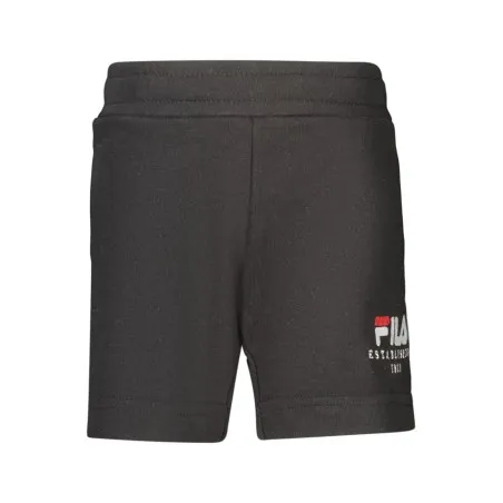 SHORT FILA NOIR POUR ENFANTS - FILA