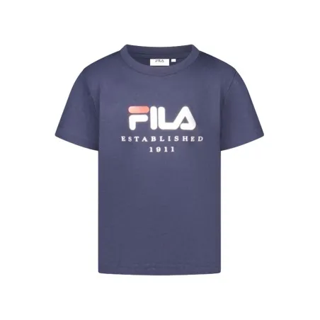 T-shirt à manches courtes FILA pour filles, bleu - FILA