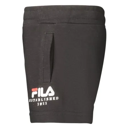 SHORT FILA NOIR POUR ENFANTS - FILA