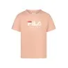 T-shirt à manches courtes FILA pour filles, rose - FILA