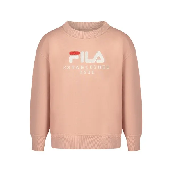 SWEAT-SHIRT FILA ROSE À FERMETURE ÉCLAIR POUR FILLES - FILA
