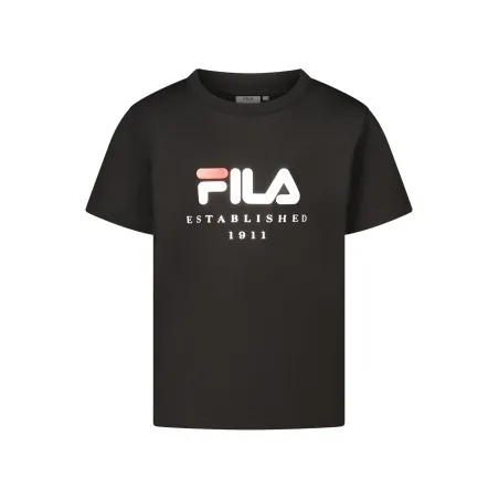 T-shirt à manches courtes FILA pour filles, noir - FILA