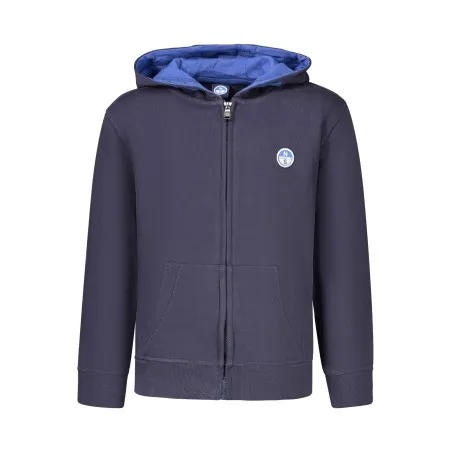 SWEAT-SHIRT BLEU À FERMETURE ÉCLAIR POUR ENFANTS NORTH SAILS - NORTH SAILS