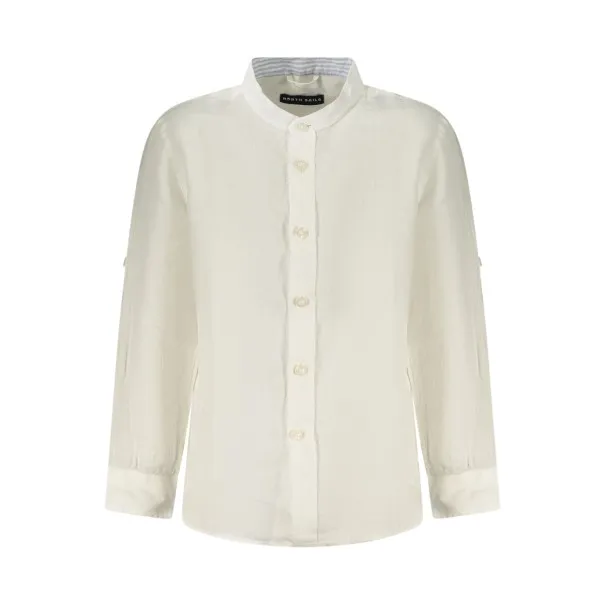 Chemise à manches longues pour enfant North Sails, blanche - NORTH SAILS