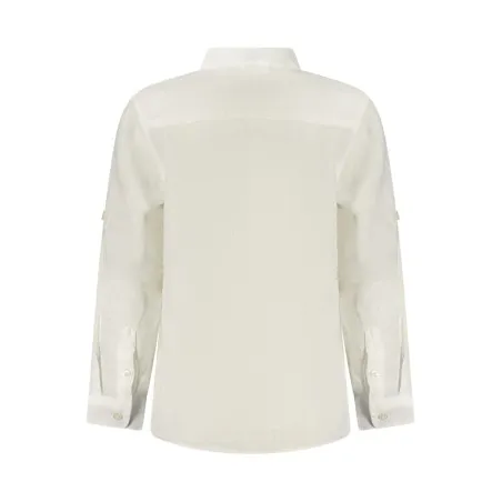 Chemise à manches longues pour enfant North Sails, blanche - NORTH SAILS