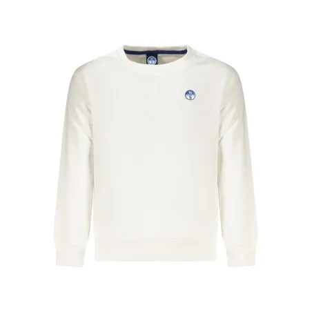 SWEAT-SHIRT FERMETURE ÉCLAIR POUR ENFANTS NORTH SAILS, BLANC - NORTH SAILS