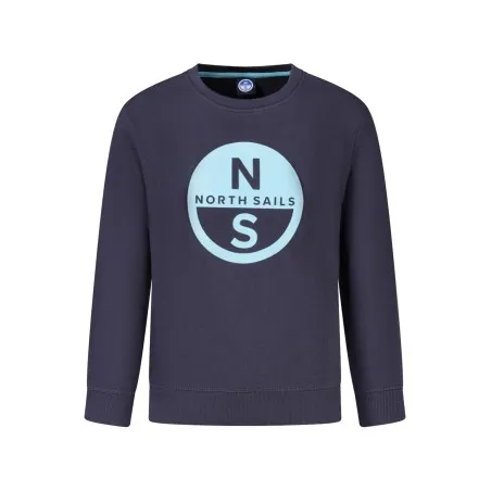 SWEAT-SHIRT BLEU À FERMETURE ÉCLAIR POUR ENFANTS NORTH SAILS - NORTH SAILS