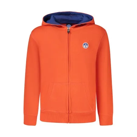 SWEAT-SHIRT FERMÉ ORANGE POUR ENFANTS NORTH SAILS - NORTH SAILS