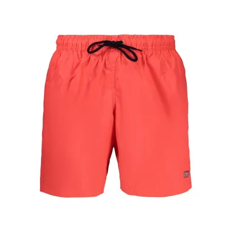 Short de Bain Rouge NORWAY 1963 pour Homme Tailles S à 3XL - NORWAY 1963