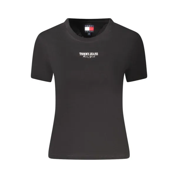 T-SHIRT À MANCHES COURTES TOMMY HILFIGER FEMME NOIR - TOMMY HILFIGER