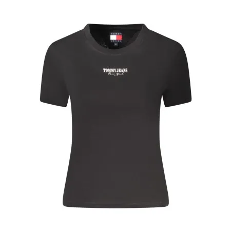 T-SHIRT À MANCHES COURTES TOMMY HILFIGER FEMME NOIR - TOMMY HILFIGER