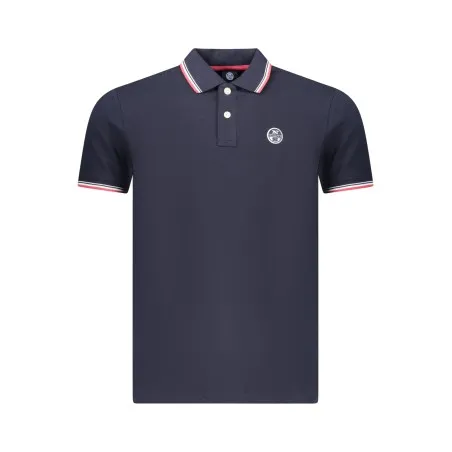 Polo à manches courtes pour homme North Sails, bleu - NORTH SAILS