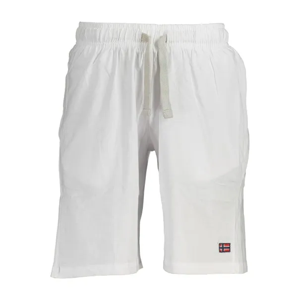 PANTALON BERMUDA HOMME BLANC NORVÈGE 1963 - NORWAY 1963