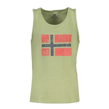 NORVÈGE 1963 DÉBARDEUR HOMME VERT - NORWAY 1963