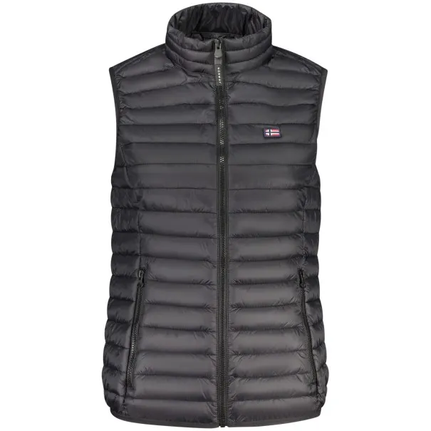 NORVÈGE 1963 VESTE NOIRE SANS MANCHES POUR FEMME - NORWAY 1963