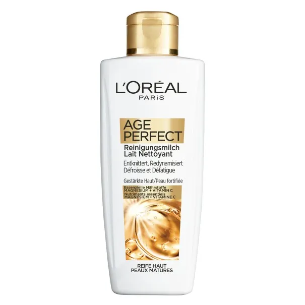 Lait Nettoyant L'Oréal  AGE PERFECT  200ML - L'OREAL
