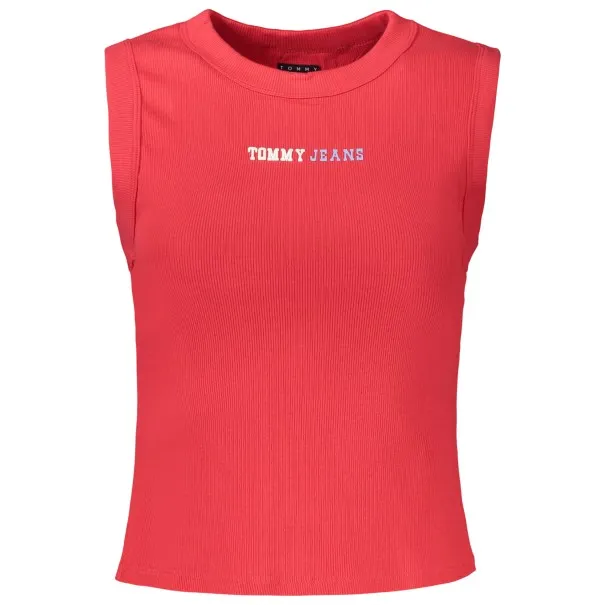 Débardeur rouge Tommy Hilfiger pour femme - TOMMY HILFIGER