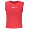 Débardeur rouge Tommy Hilfiger pour femme - TOMMY HILFIGER
