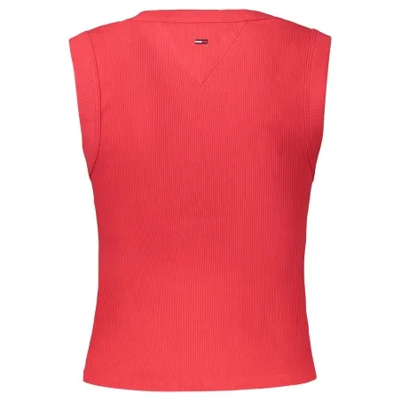 Débardeur rouge Tommy Hilfiger pour femme - TOMMY HILFIGER