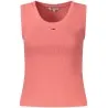 Débardeur rose Tommy Hilfiger pour femme - TOMMY HILFIGER