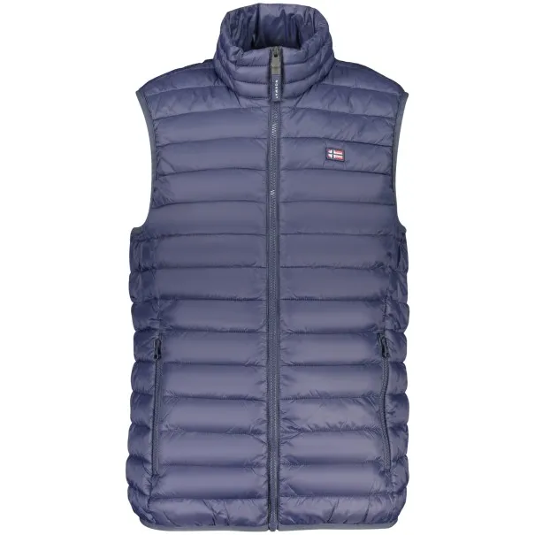 NORVÈGE 1963 VESTE BLEUE SANS MANCHES POUR HOMME - NORWAY 1963
