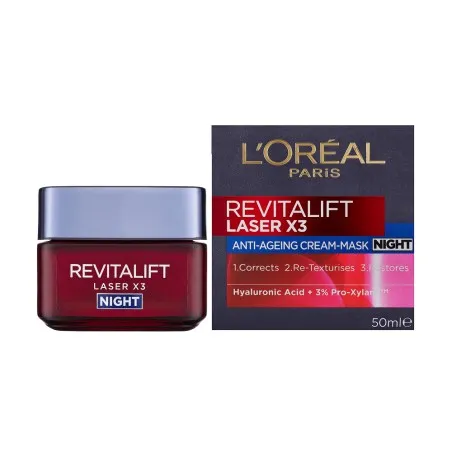 Masque Visage Anti Age L'Oréal  REVITALIFT LASER NUIT - L'OREAL