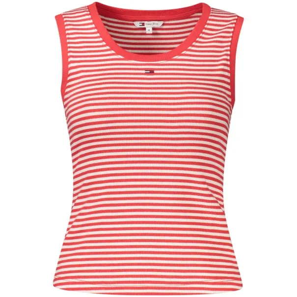 Débardeur rouge Tommy Hilfiger pour femme - TOMMY HILFIGER