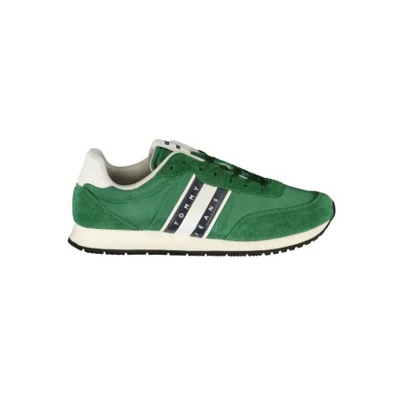 CHAUSSURES DE SPORT POUR HOMMES TOMMY HILFIGER VERTES - TOMMY HILFIGER