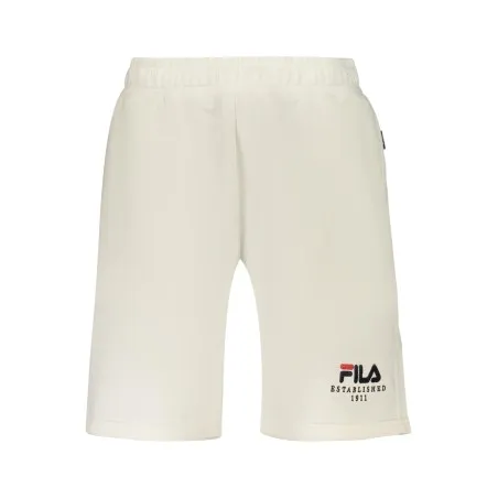 PANTALON DE SURVÊTEMENT BLANC COURT POUR HOMME FILA - FILA