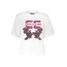 T-SHIRT À MANCHES COURTES CAVALLI CLASS FEMME BLANC - CAVALLI CLASS