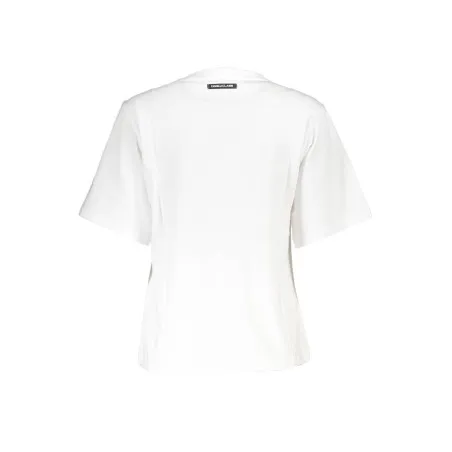 T-SHIRT À MANCHES COURTES CAVALLI CLASS FEMME BLANC - CAVALLI CLASS