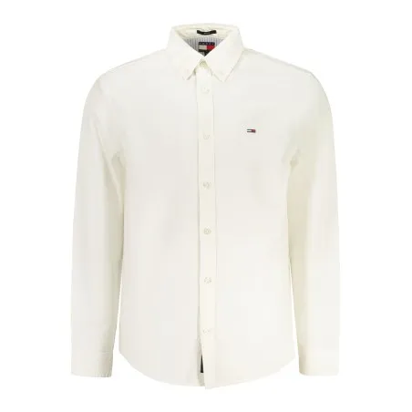 Chemise à manches longues Tommy Hilfiger pour homme, blanche - TOMMY HILFIGER