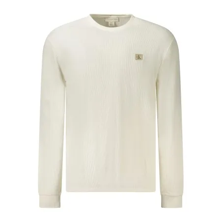PULL BLANC POUR HOMMES CALVIN KLEIN - CALVIN KLEIN