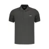 POLO NOIR À MANCHES COURTES POUR HOMME LOTTO - Lotto