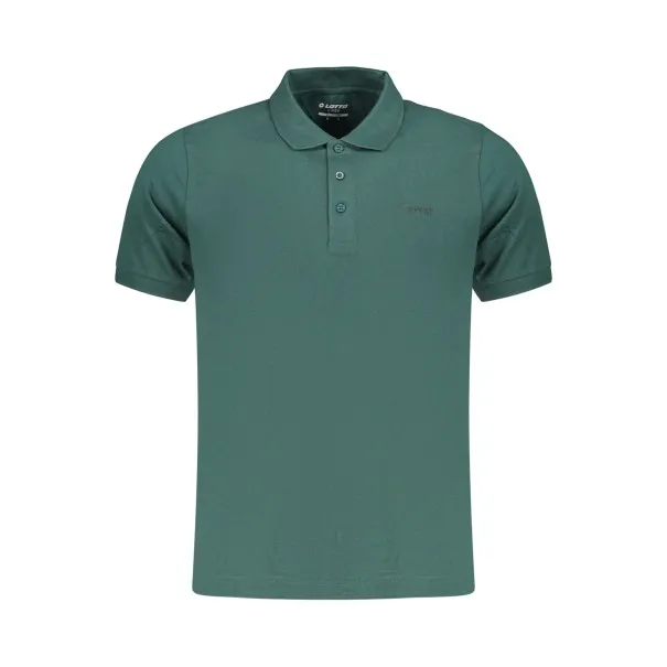 POLO LOTTO VERT À MANCHES COURTES POUR HOMME - Lotto