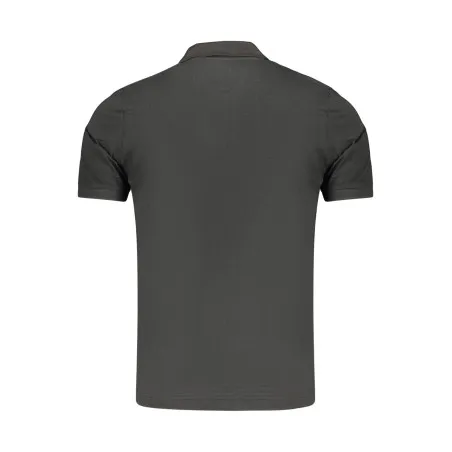 POLO NOIR À MANCHES COURTES POUR HOMME LOTTO - Lotto