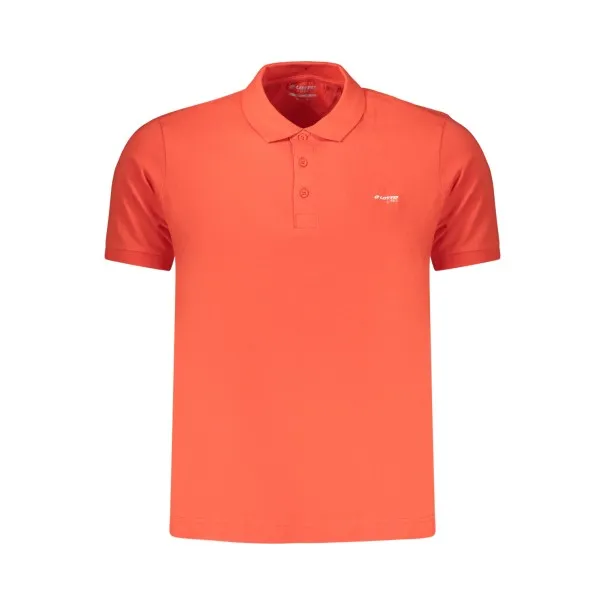 Polo à manches courtes pour homme LOTTO, rouge - Lotto
