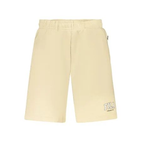 PANTALON DE SURVÊTEMENT COURT BEIGE FILA POUR HOMME - FILA