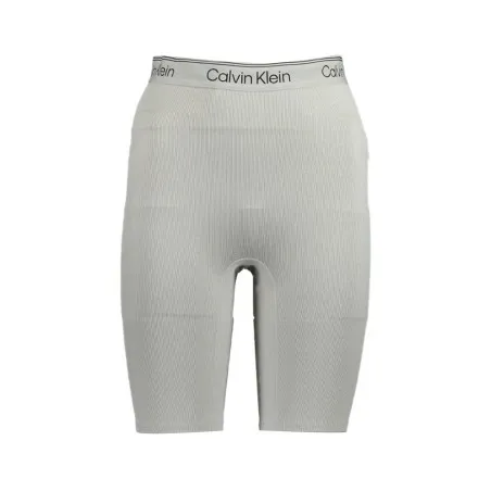 PANTALON COURT FEMME GRIS CALVIN KLEIN - CALVIN KLEIN