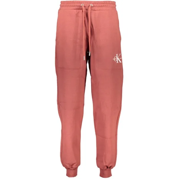 PANTALON FEMME ROUGE CALVIN KLEIN - CALVIN KLEIN