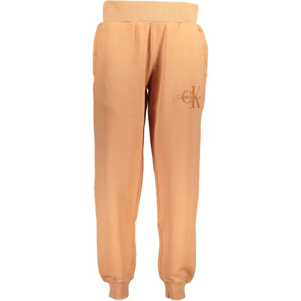 PANTALON ORANGE POUR FEMME CALVIN KLEIN - CALVIN KLEIN