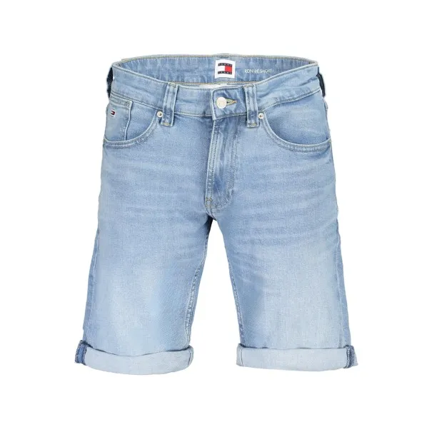 TOMMY HILFIGER JEANS SHORT HOMME BLEU - TOMMY HILFIGER