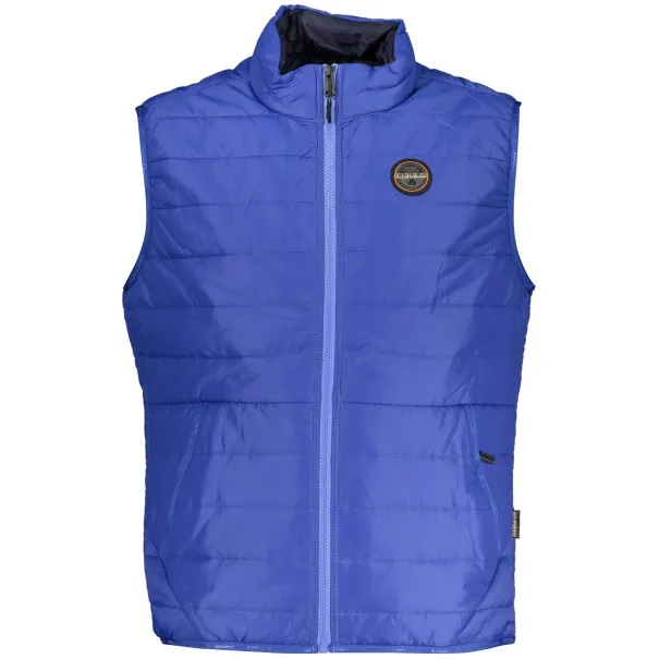 NAPAPIJRI SANS MANCHES BLEU POUR HOMMES - NAPAPIJRI