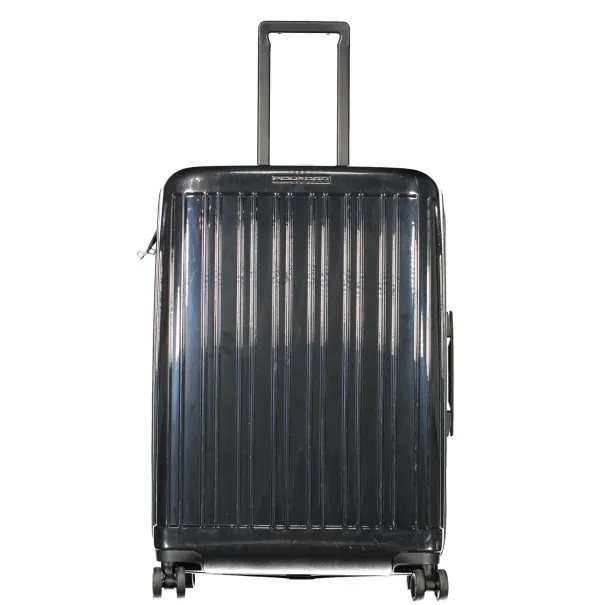 PIQUADRO TROLLEY MOYEN HOMME NOIR - PIQUADRO