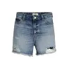 GUESS JEANS JEANS SHORT FEMME BLEU - GUESS JEANS