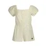 ROBE COURTE EN JEANS GUESS FILLE JAUNE - GUESS JEANS